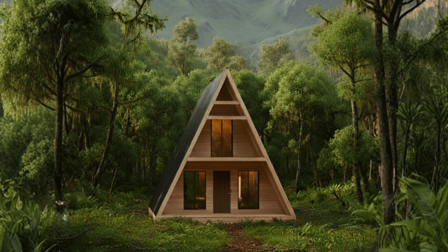 Render oficial de Baker, 54 m²
